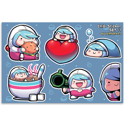 Chibi Sticker Set 01