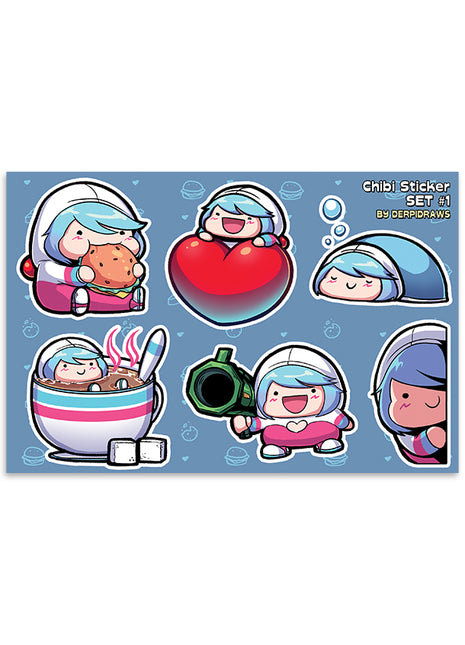 Chibi Sticker Set 01