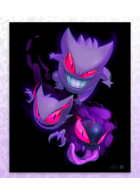 Ghost Evolutions - Poster Print