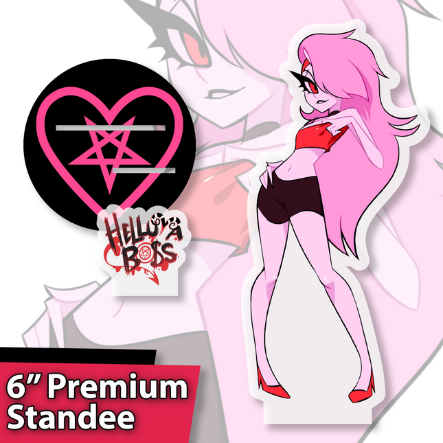 Helluva Boss Pin Up Millie Limited Edition Acrylic Stand Standee Figure