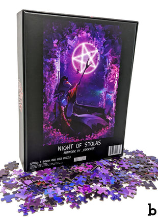 Helluva Boss: Night of Stolas 1000 PC Jigsaw Puzzle *LAST CHANCE*