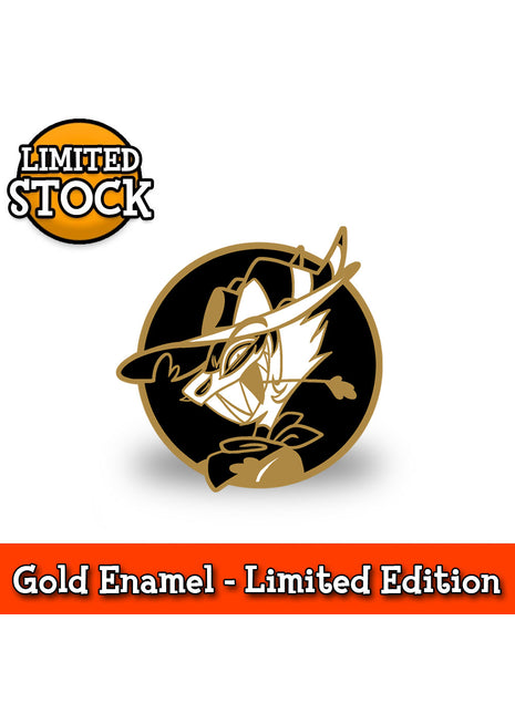 Demon Striker GOLD Enamel Pin *SALE*