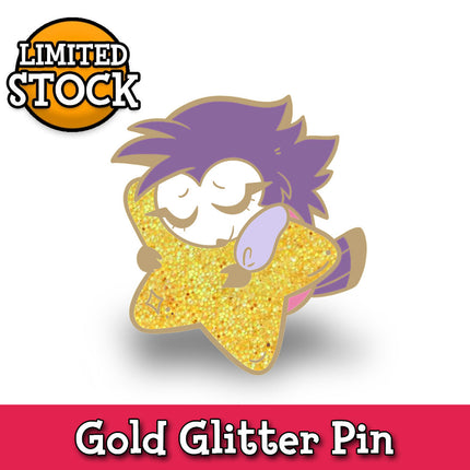 Little Octavia's Star - GLITTER Enamel Pin *LIMITED STOCK*