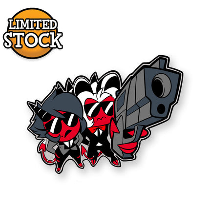 Moxxie + Millie Security - Enamel Pin *LIMITED STOCK*