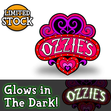 Ozzie's Sign - GLOW IN THE DARK Enamel Pin *LIMITED STOCK*