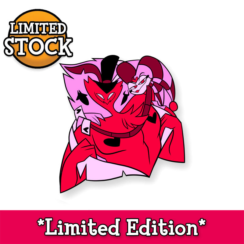 Pin-Up Ozzie + Fizzarolli - Enamel Pin *LIMITED RUN* – Shark Robot