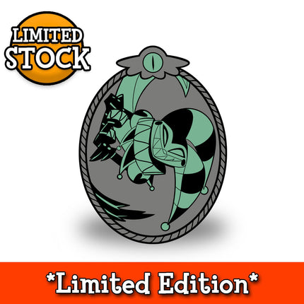 Portrait of Robo Fizz Enamel Pin *LAST CHANCE*
