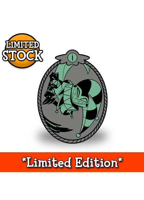 Portrait of Robo Fizz Enamel Pin *LAST CHANCE*