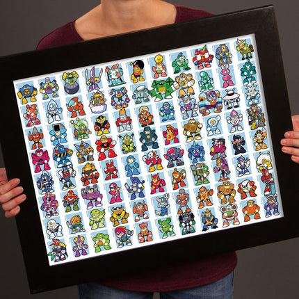 MegaMan Masters Poster *CLEARANCE*