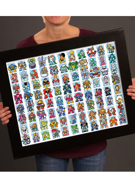 MegaMan Masters Poster Print *CLEARANCE*